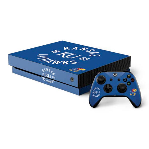 University of Kansas Jayhawks KY 1865 Xbox One Skins